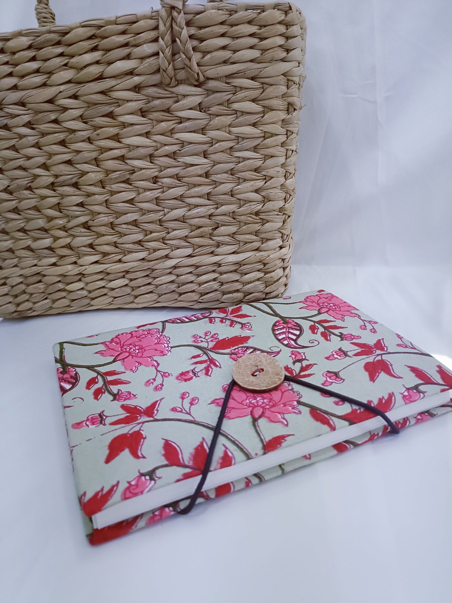 FloralBlock Handmade recycled paper Journal by Empowerstudio