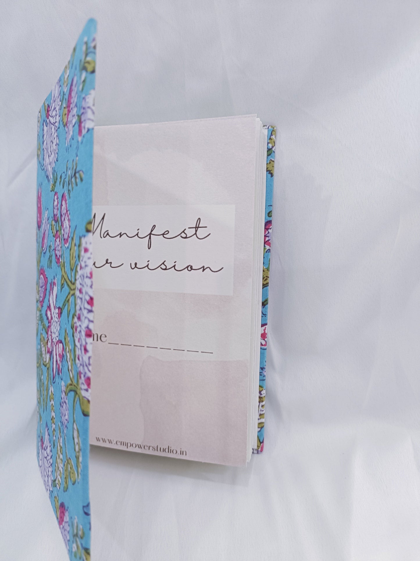 Neelkash Handmade recycled paper Journal by Empowerstudio