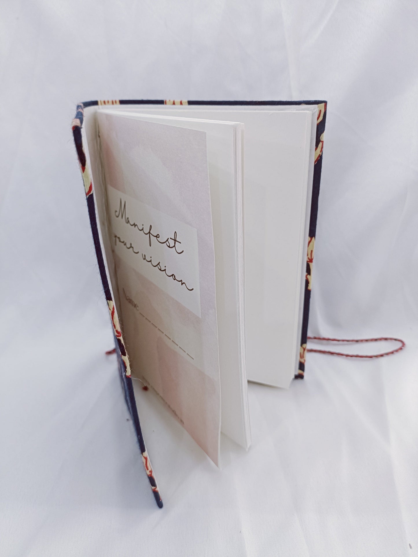 Indigo Handmade recycled paper Journal by Empowerstudio