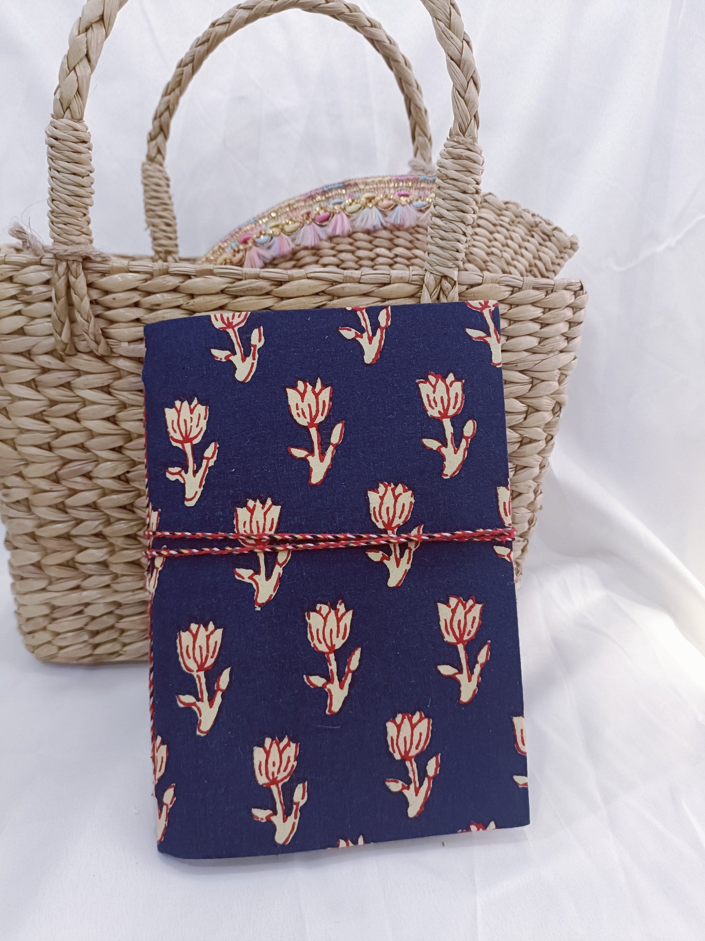 Indigo Handmade recycled paper Journal by Empowerstudio