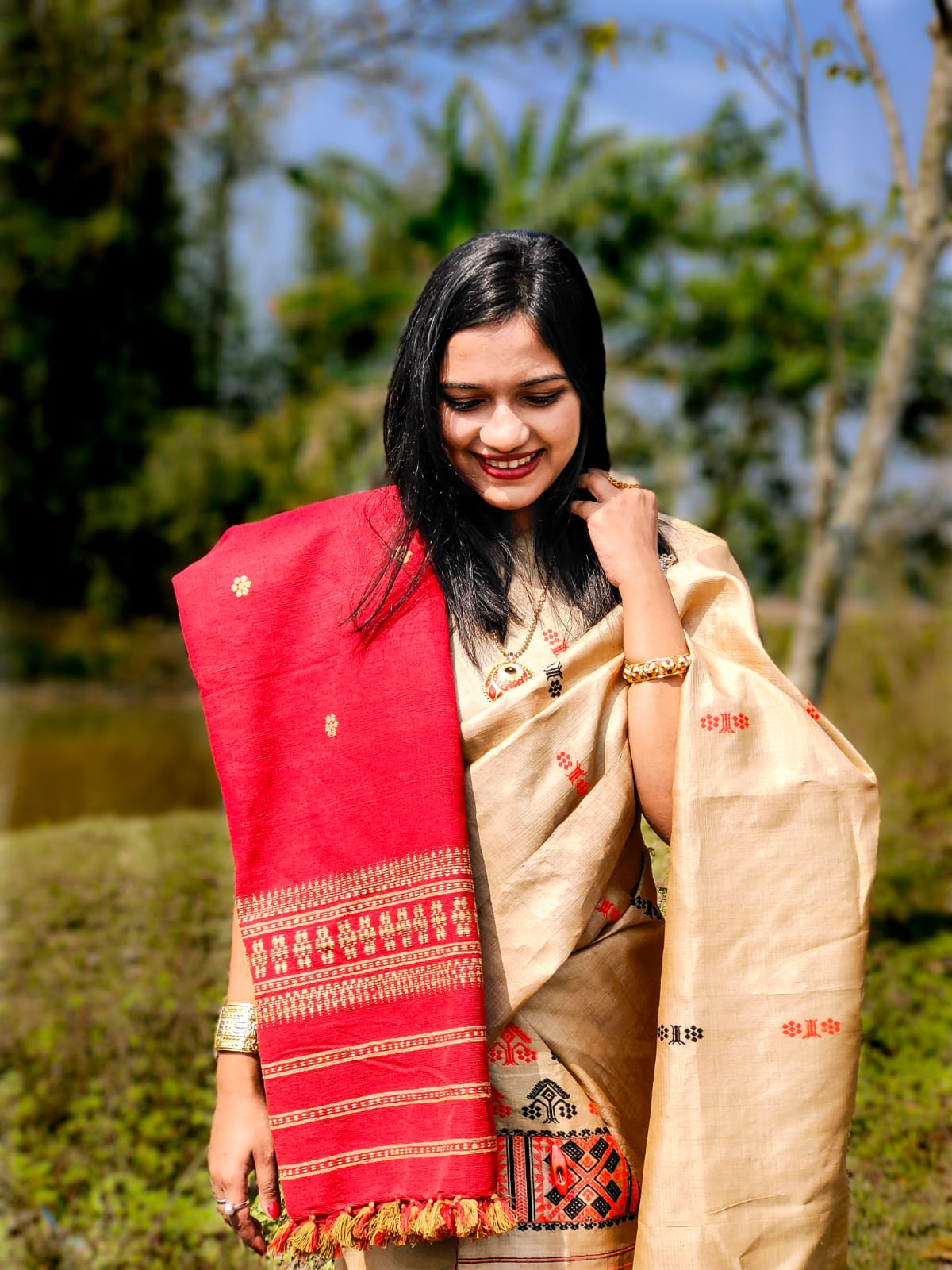 ANUSHRUTI (HANDLOOM SHAWL)