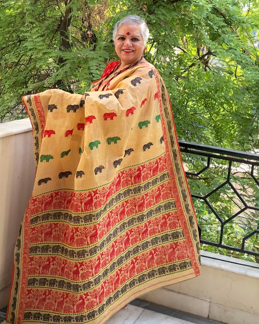 When Chinna Dua Wore Apaapi: A Quiet Saree Memory