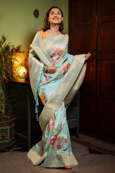 DREAM GIRL(VISCOSE SILK SAREE)