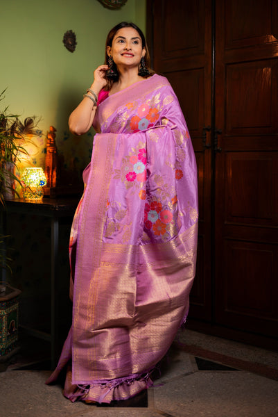 CHANDNI(VISCOSE SILK SAREE)
