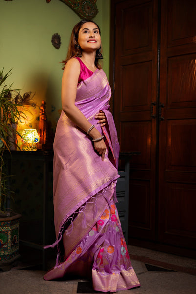 CHANDNI(VISCOSE SILK SAREE)