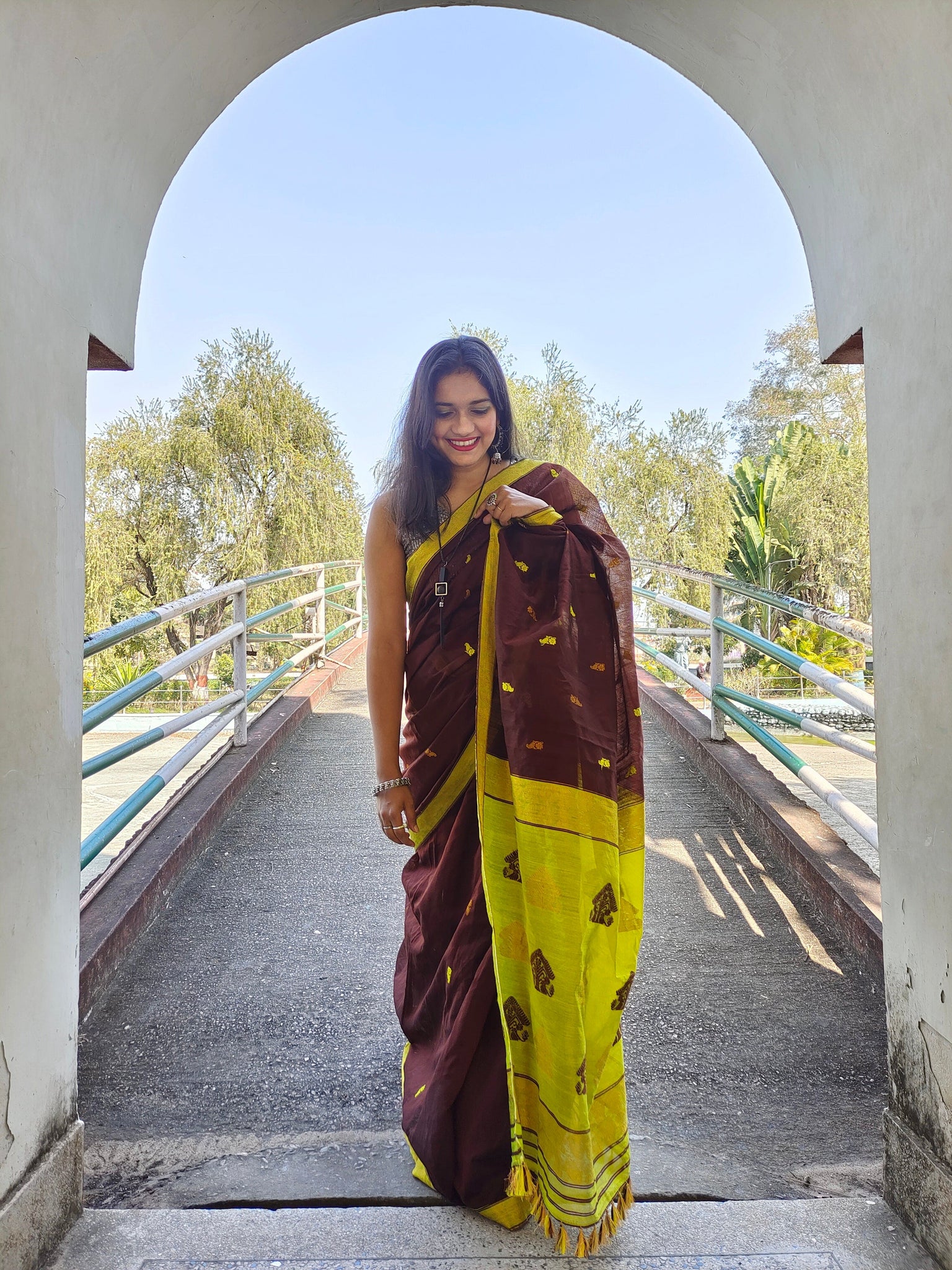 ALAYA(ASSAM HANDLOOM SAREE)