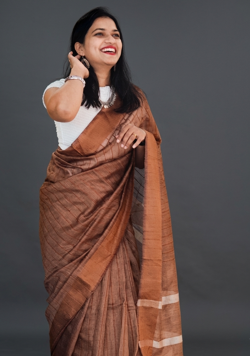 Soft breathable texture of viscose kota saree suitable for summer wear