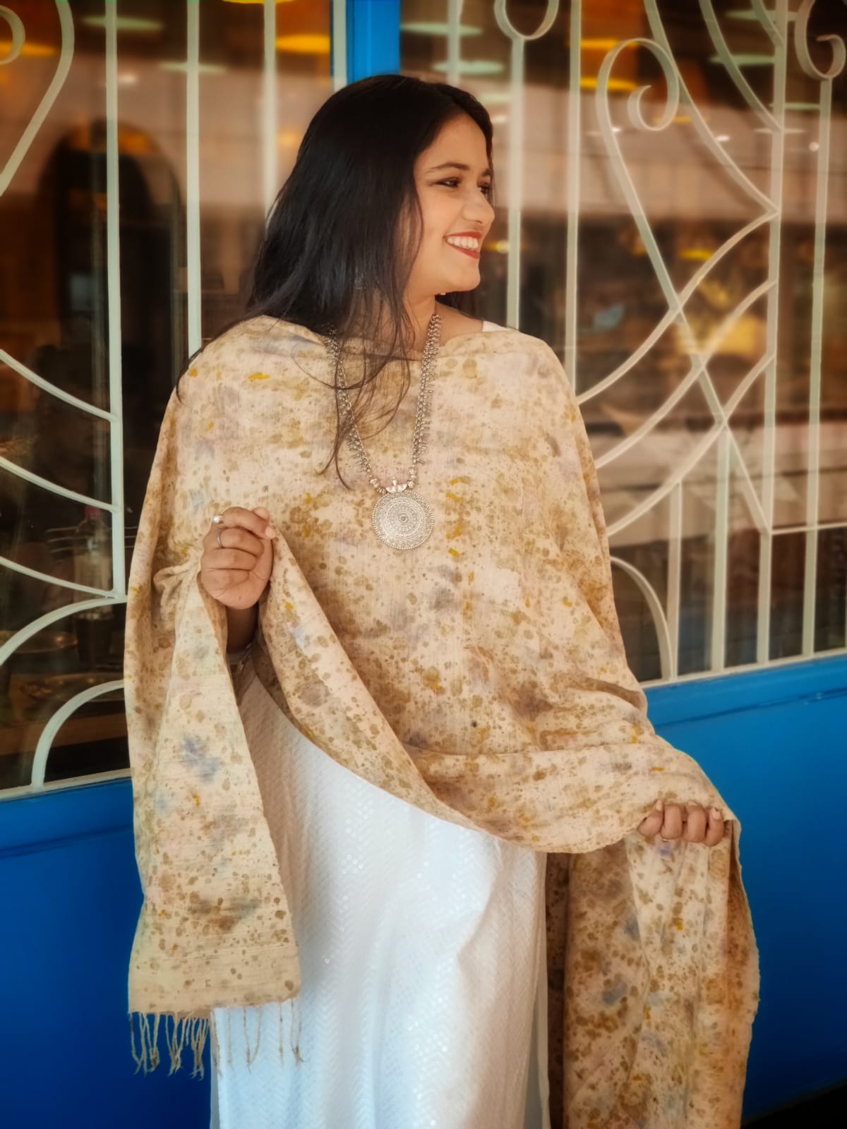 ADBHUTAM (HANDLOOM ERI STOLE)