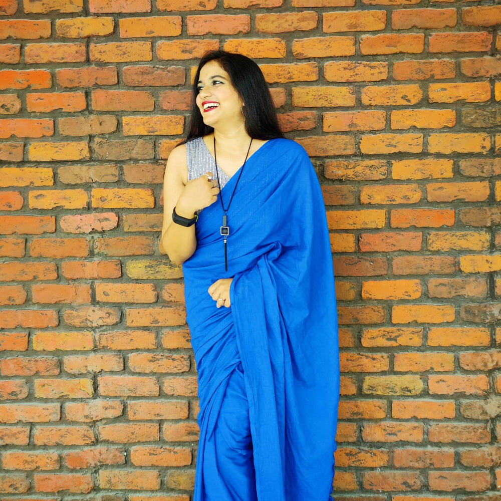 
                      
                        FRENCH BLUE (MUL SAREE)
                      
                    