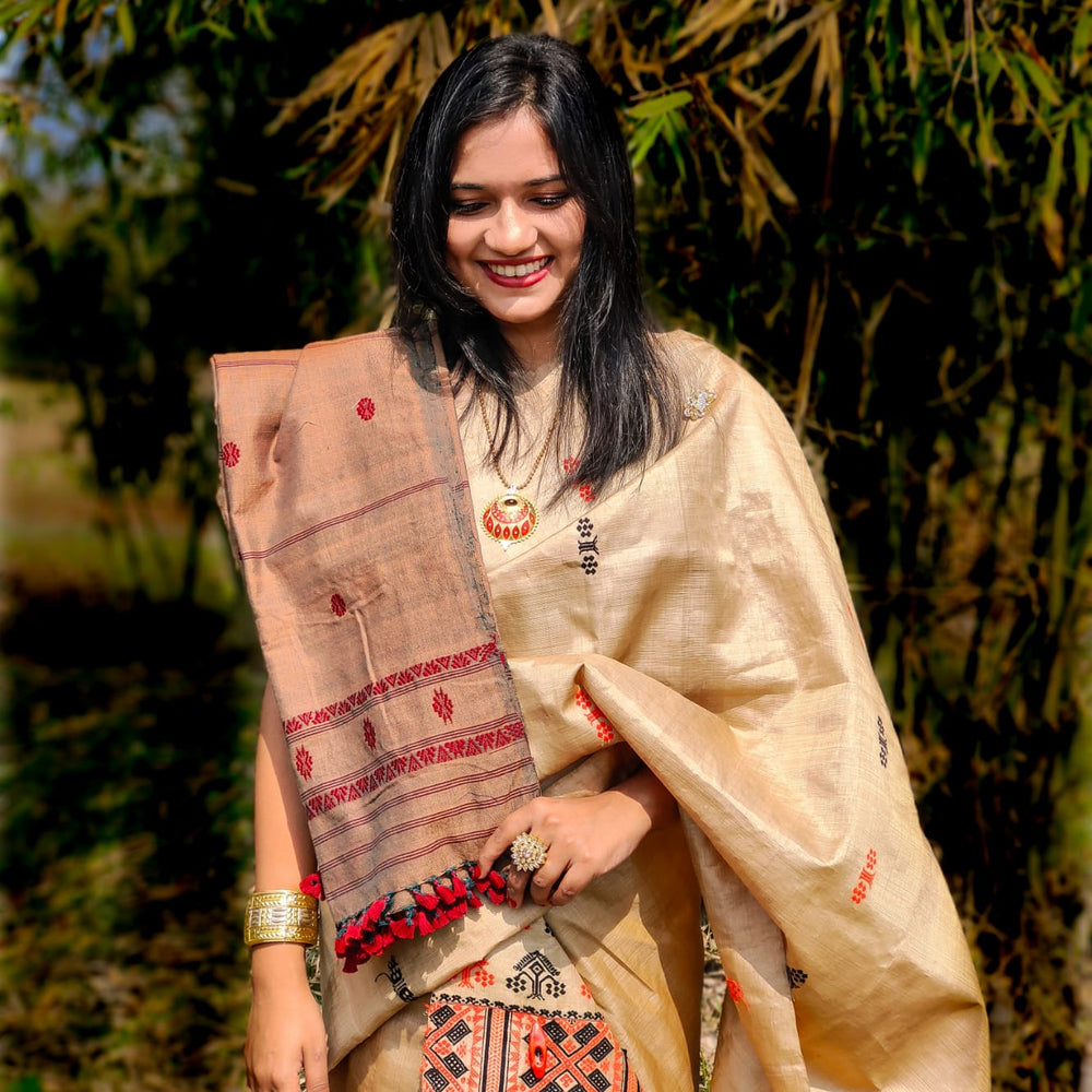 
                      
                        PRERANA(HANDLOOM SHAWL)
                      
                    