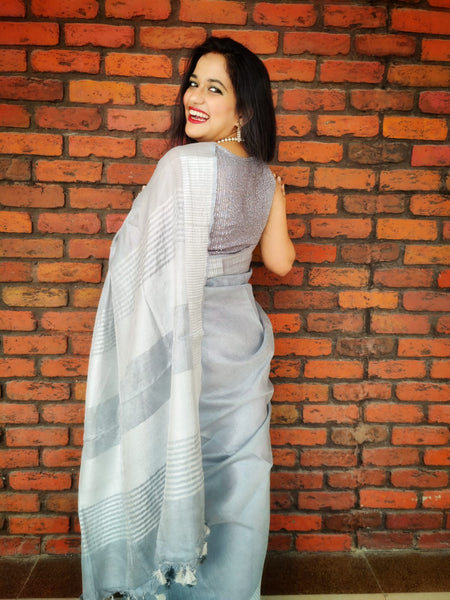 CHICKABUG(TISSUE LINEN SAREE)