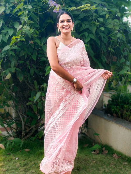 PARTY ANIMAL(ORGANZA SAREE)
